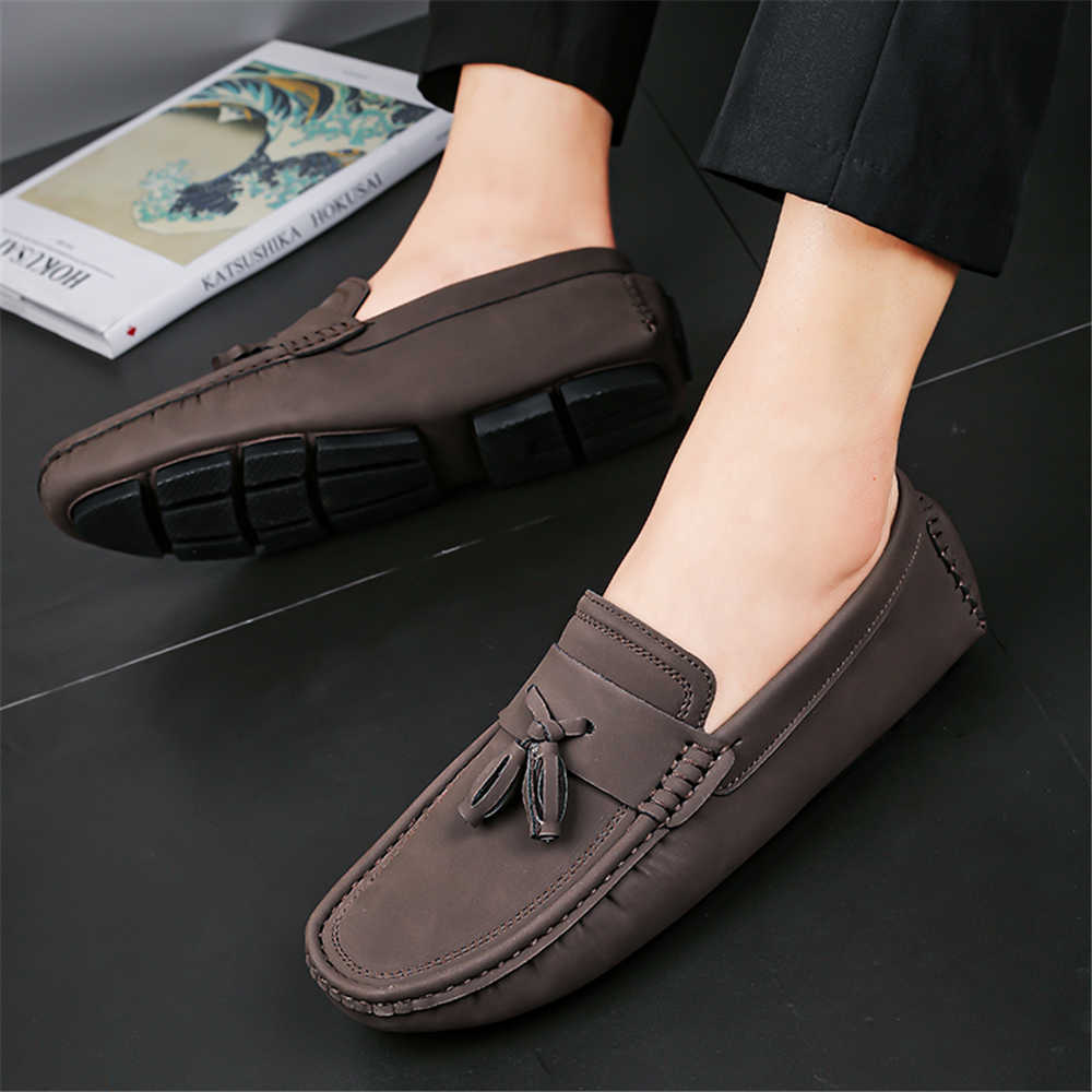 Fringed Sumer Mocasin Man Luxury Brand Running Men Shoes Size 46 Flat Sneakers Man Sports Trainers Chassure Low Cost Teniis