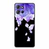 TPU Case For Motorola Moto G 2025 Case Cartoon Black Silicone Soft Back Cover Coque For Moto G75 Edge 60 Pro Fusion Phone Case