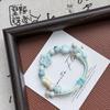 Handmade Jingdezhen Ceramic Flower Adjustable Bracelet: Fresh and Artistic Jewelry