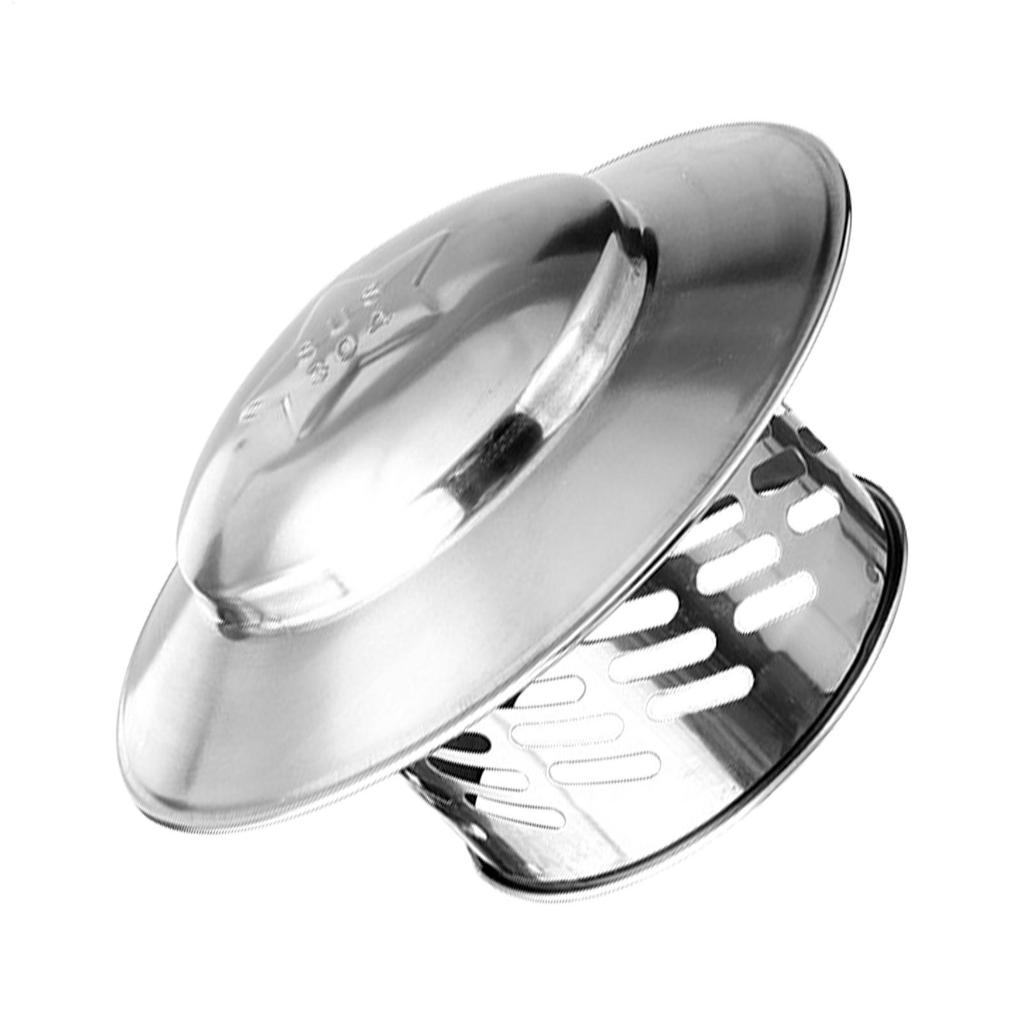 Regenschirm Kaminhut Kappe Abluftrohr Regenwasserkappe Wasserdichte Rohrabdeckung Frischluft Abluftrohrkappe Dachhaube PVC Rohrkappe