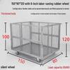 Silent Express Delivery Cargo Cart with Guardrail