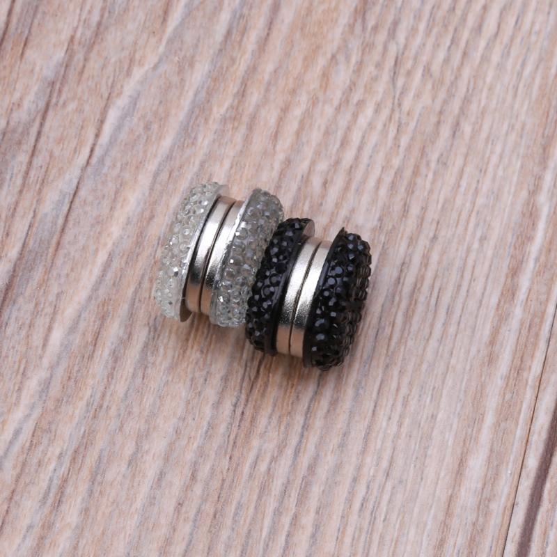 Exquisite Muslim Lapel Pin Multifunction Brooches 12x/Set Hijab Pins Safety Pin Strong Magnet Buckle Collar Clip Jewelry