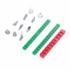 Hotel Game Replacement Pieces Plastic Houses Piece Supplement Accessories Board Game Set