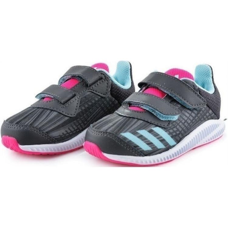 adidas Fortarun Cf Comfortable Non-Slip Durable Low-Top Walking Shoes Baby Shoes Black BY8979