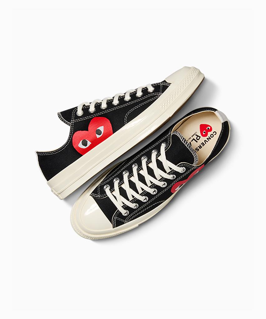 Converse X Comme Des Garçons Play Chuck 70 Black A08796C