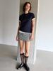 Kelidu Heavy Cotton Short Sleeve T-Shirt_Navy