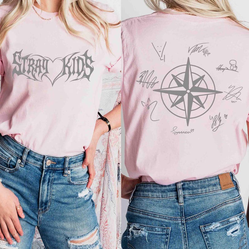 Stray Kids Vintage Shirt, Stray Kids Members Tee, Stray Kids Merch, Stray Kids Kpop Gift, Stray Kids World Tour Tee, Skzoo Stray Kids Shirt