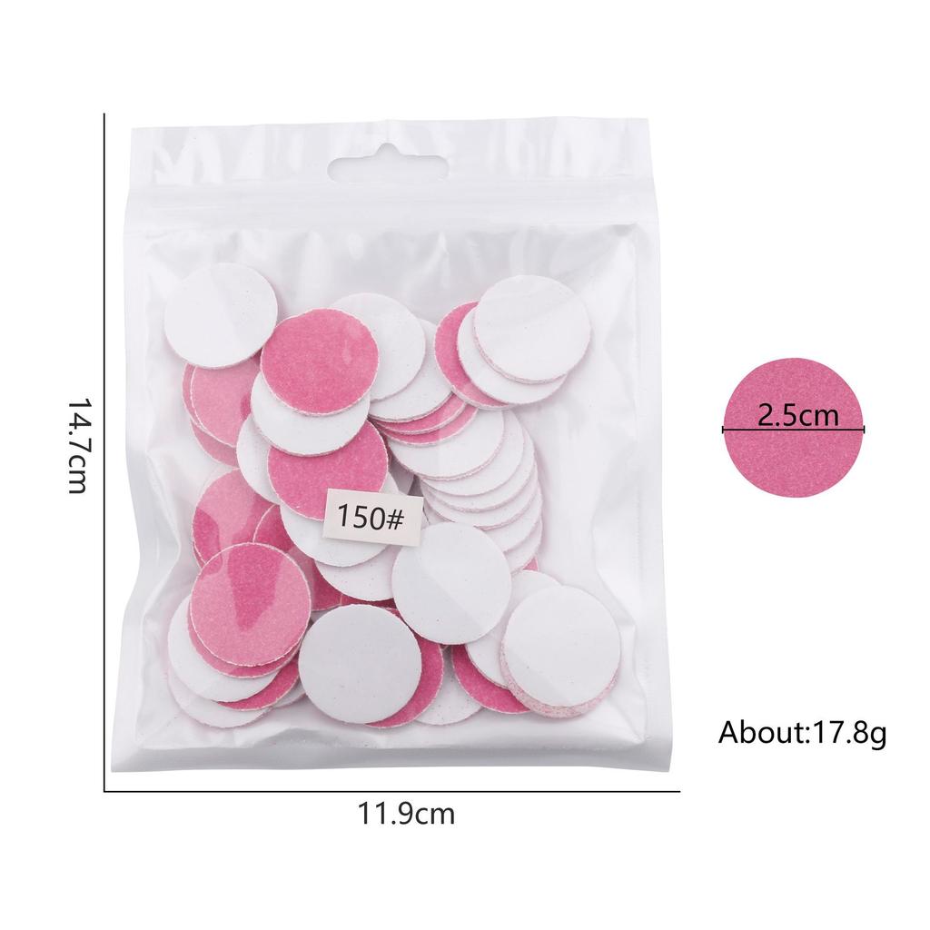 Electric Nail Polish and Pedicure Sanding Set: Exfoliating Sheets & Callus Gauze