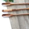 Ice Cream Cake Stirring Cappuccino Wooden Mixing Espresso Spoon Teaspoon Coffee Scoop Stirrer