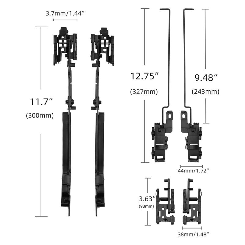 Schiebedachschienenbaugruppe 02ESR1201ABK Schienenmechanikbaugruppe Reparatur für F150 F350 F450 Navigator