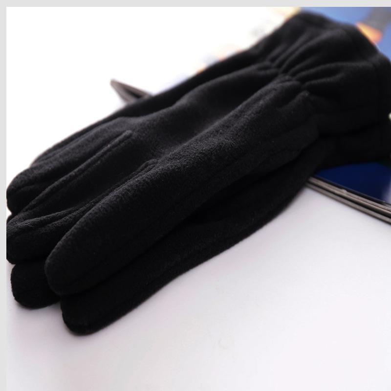Winter Warm Gloves Women Men Polar Fleece Gloves Cold Resistance Wind Waterproof Warm Outdoor Running Cycling Skiing Mittens