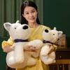 Cute West Highland Doll Plush Toy Puppy Dog Doll Girl Soothing Ragdoll Birthday Gift