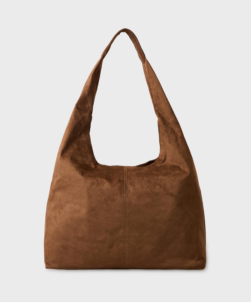 Who.A.U Synthetic Suede Shoulder Bag / Whbgg4922A