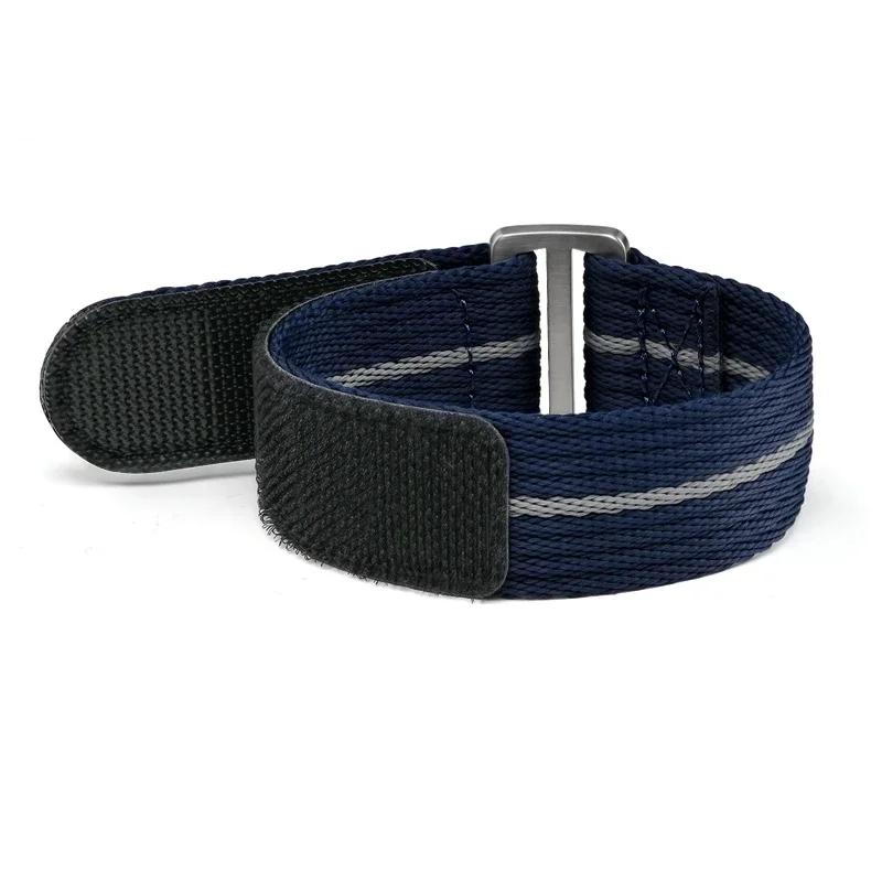 Advanced 20mm 22mm Nylon Strap For Seiko Tudor Hook And Loop Fastener Watchband Men Military Waterproof Wrist Bracelet For Omega