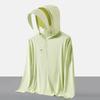 Wenhouu ice silk sunscreen clothing upf100 + women's original yarn sunscreen jacket men's fishing sunscreen clothing summer