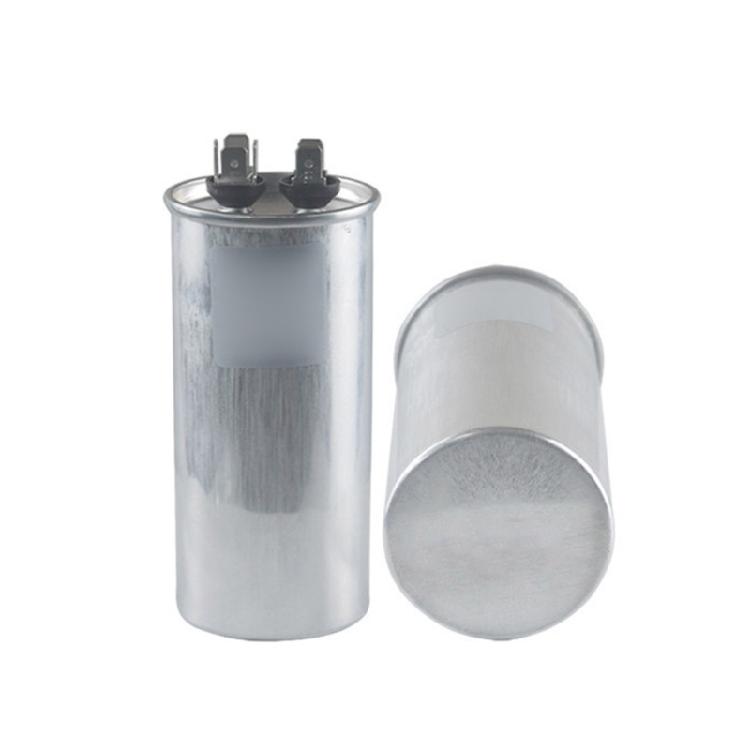 450VAC 60uf Air Conditioner Capacitor with Metal Case Air Conditioner Replacement Metal Texture for Enhancing Stability