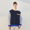 CUSTOMUS 4-Color Mix Preppy Sweatshirt Cxs23Skmt296