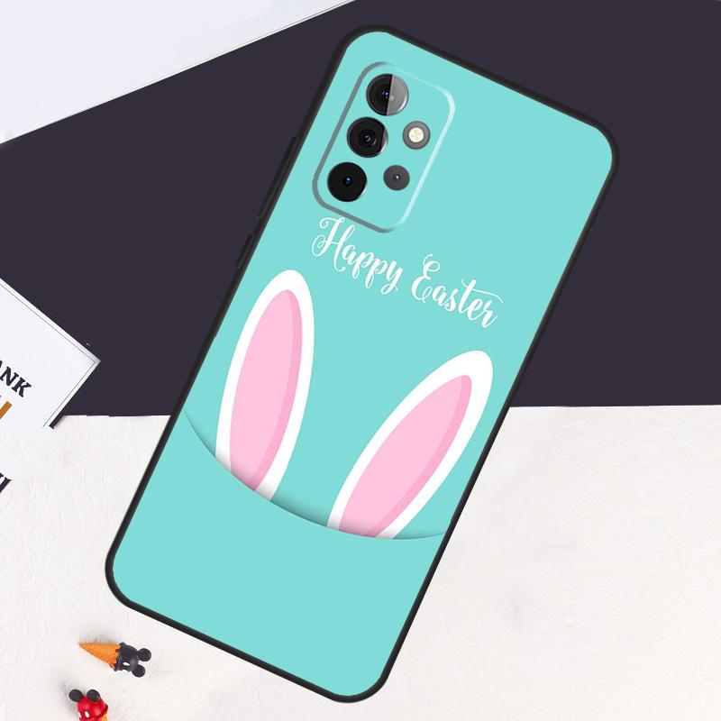 Bunny Rabbit Ears Cover For Samsung Galaxy A54 A34 A14 A52S A12 A22 A32 A52 A72 A13 A33 A53 A50 A51 A71 Case
