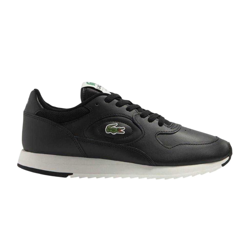 Lacoste Mens Linetrack Leather Running Trainers
