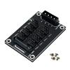 12V Fan Splitter HUB Computer Cooling Fan Expansion Card Add Cooling Solution for Cooling Efficiency
