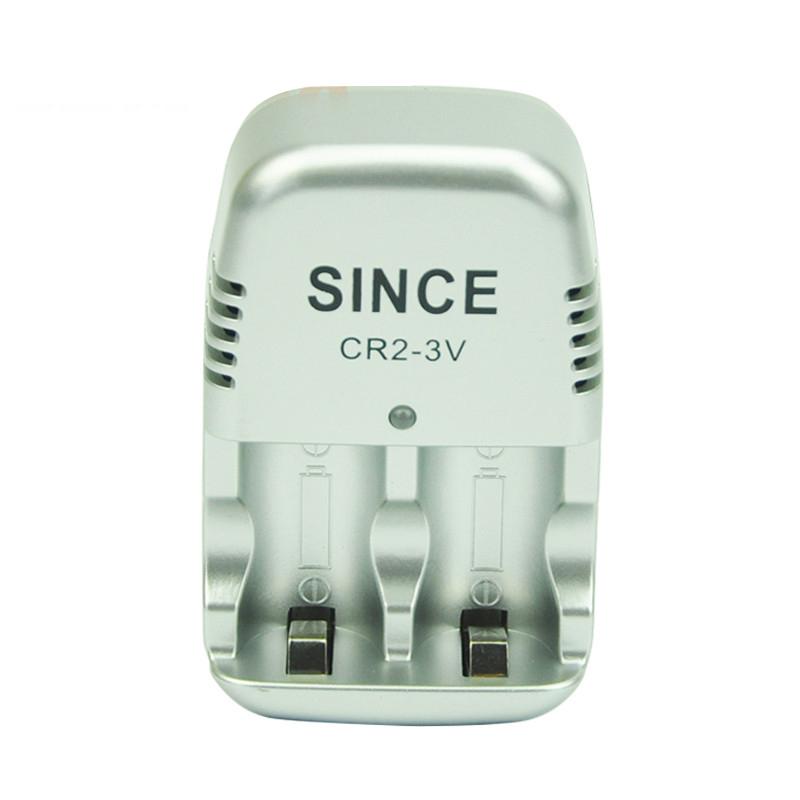 AC 110-240V Input CR2 3V (15270) AI-BALL Mini Wifi Camera Rangefinder Battery Charger With 2PCS Rechargeable Li-on Battery US