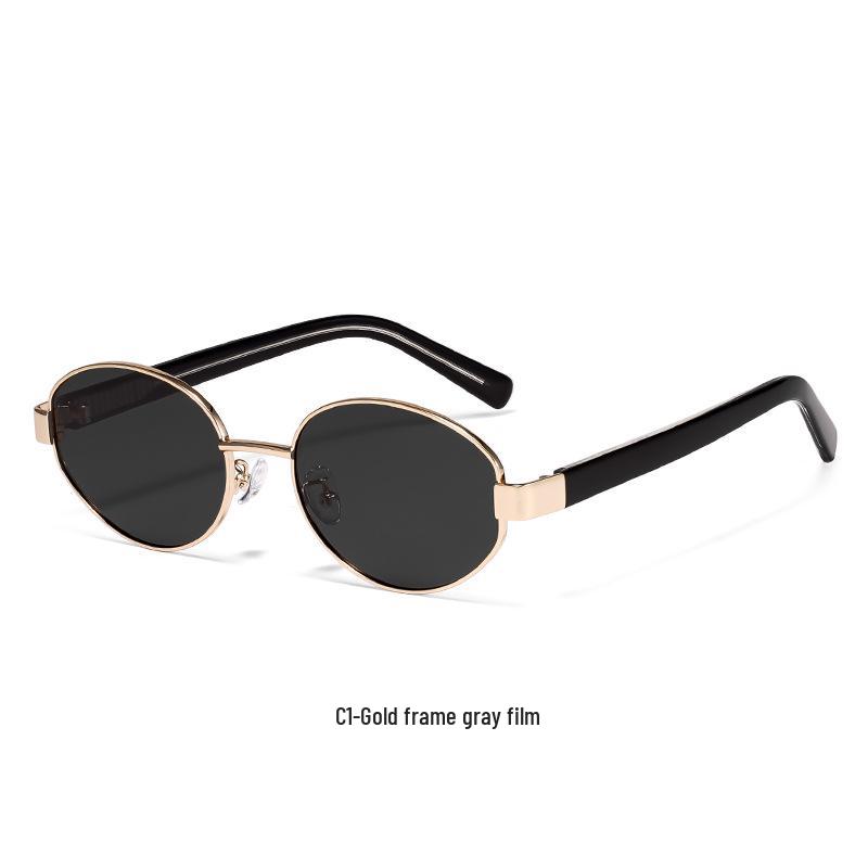 Unisex Oval Y2K Retro Sunglasses - European  American Trendy 8800 Fashion Style
