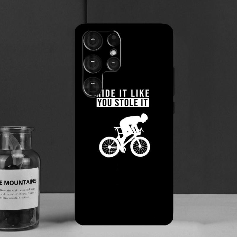 Mountain Bike Cycling Gym Funda Case For Samsung Galaxy S25 Ultra S9 S10 S20 S21 S22 Plus S23 FE S24 Ultra Phone Cover