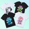 Steal A Brainrot Short Sleeve Children Tshirt 67 Six Seven Cotton Tops Tshirt Boys Girls Clothing Fashion Funny Meme Tshirts