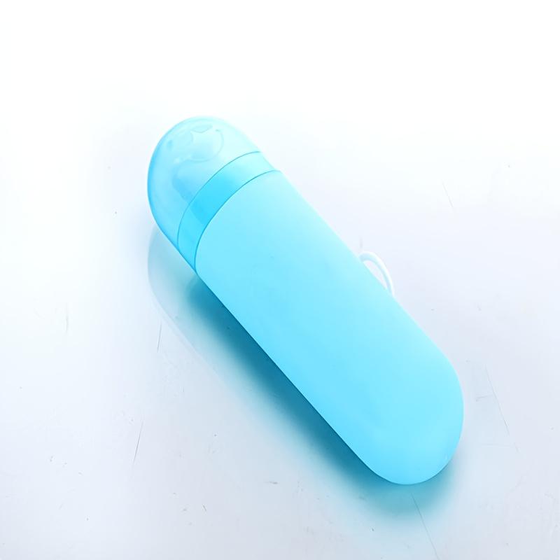 1pc Travel Toothbrush Toothpaste Case Cover Holder Portable Hiking Camping Toothbrush Storage Box Wash Cup Cosmetic Capsule Case