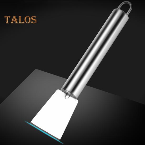 Čisticí lopata z nerezové oceli Kuchyňský nástroj se závěsnými otvory Snadné použití Opakovaně použitelná nerezová škrabka na rozmrazování ledu pro kavárnu Restaurace Pekařství