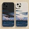 _For iPhone 14 16 Plus Case For iPhone 13 14 15 Pro Max 12 13 Mini XR XS X 7 8 Plus Sunset Scenery Silicone ShockProof Soft Cove