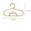 Natural Rattan Children’s Garments Organizer Rack 1pc Kid Clothes Hanger Clothing Storage Tool Kid Room Wardrobe Decor Accessory