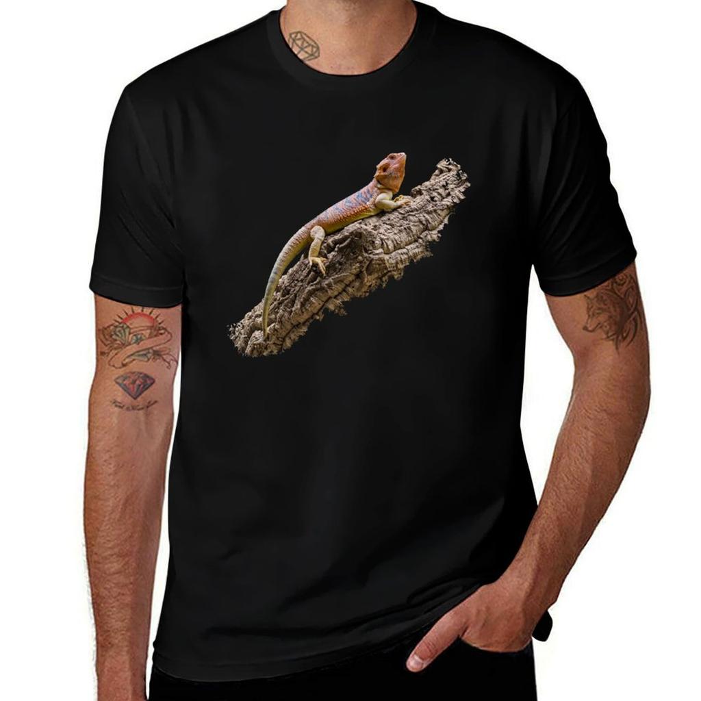 Central Bearded Dragon (Pogona Vitticeps) TShirt Classic Crew Neck Cotton TShirt