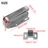 For Cabinet Door For Drawers Spring Push Lock Cabinet Door Bouncer 58 X 27 X 20mm 2.28 X 1.06 X 0.78inch Easy To Use