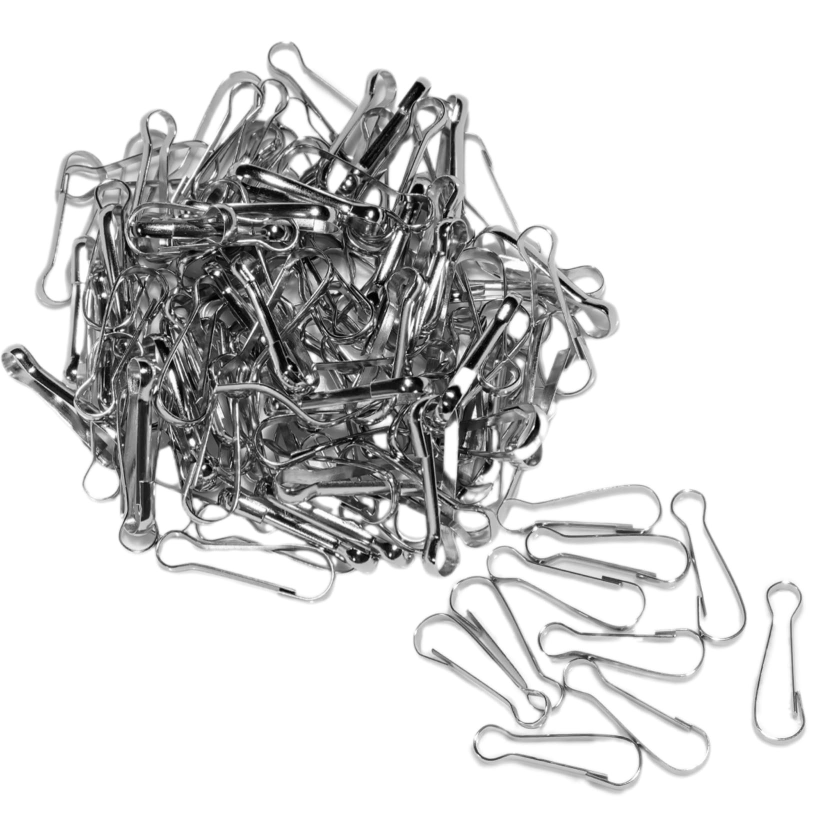 

Stainless Steel Plated Snap Clasps, 25x9.5x2mm, Inner Diameter: 23x7.5mm, Silver, Safe and Durable, for Keychains, and Accessory Parts. (100 pieces)