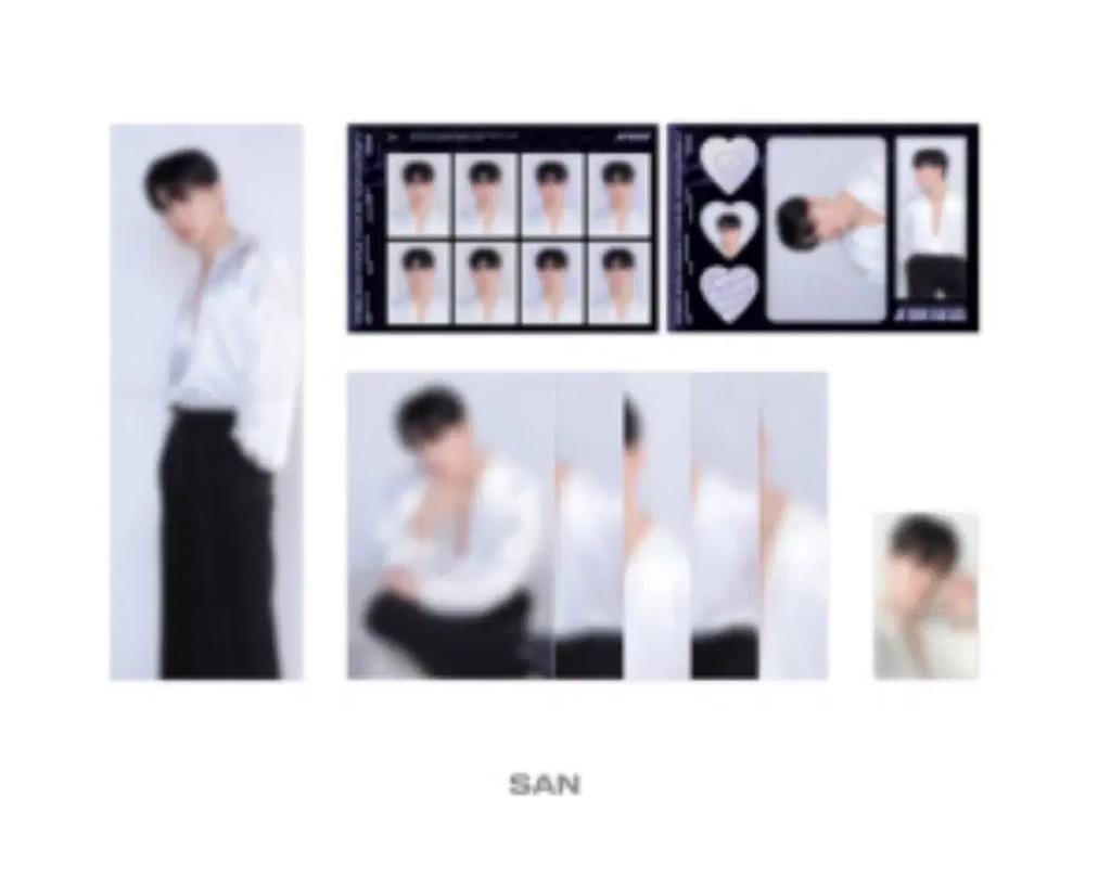 ATEEZ Concert In Your Fantasy Concert MD Photo Set Mountain Choi San