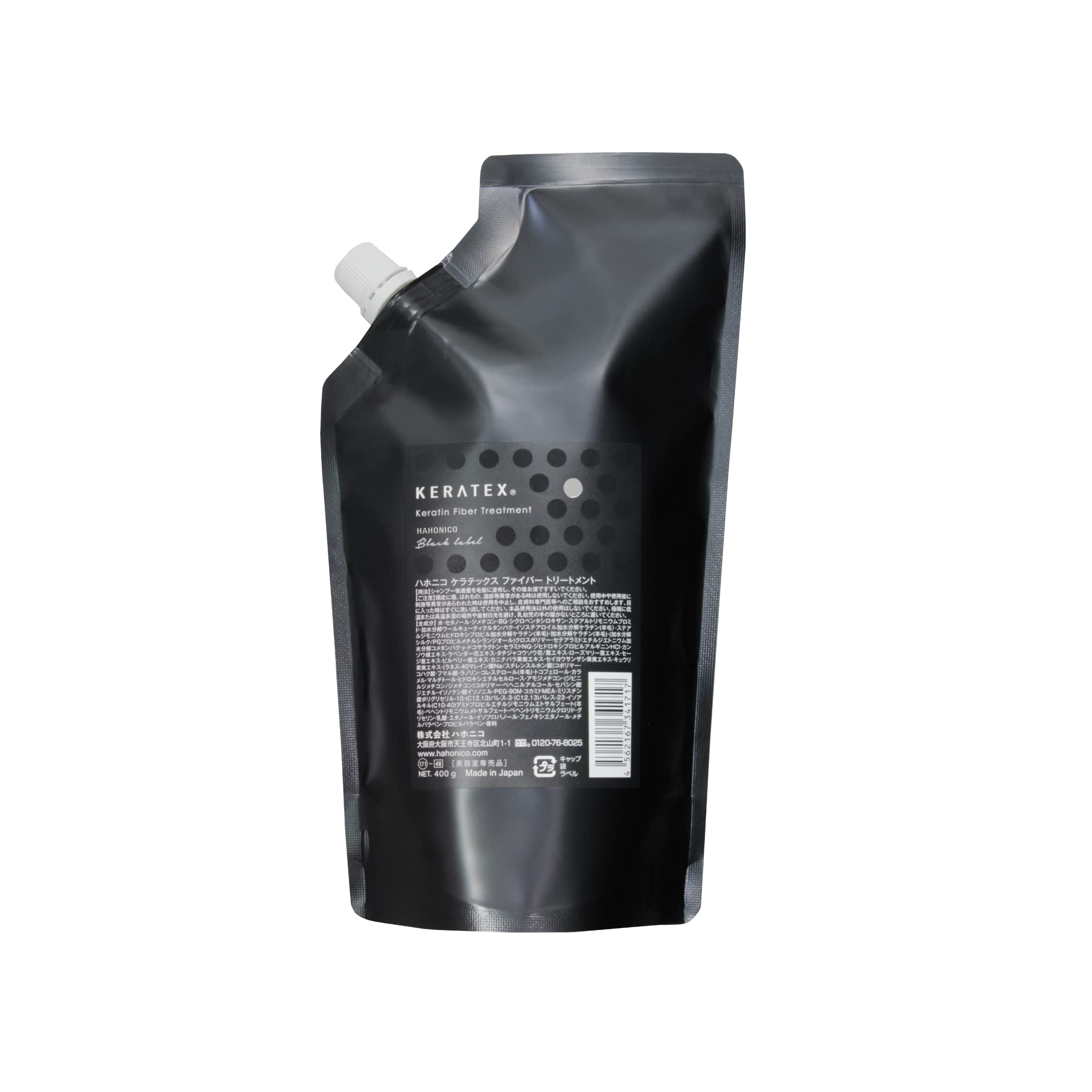 

Лечение волос Hahonico Keratex 400 г (Пополнение)