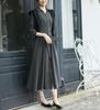 ROPE PICNIC Long Sleeve Dress Available in 3 Sizes Women's Shirt-Conscious (GDE54150, Charcoal, 06)