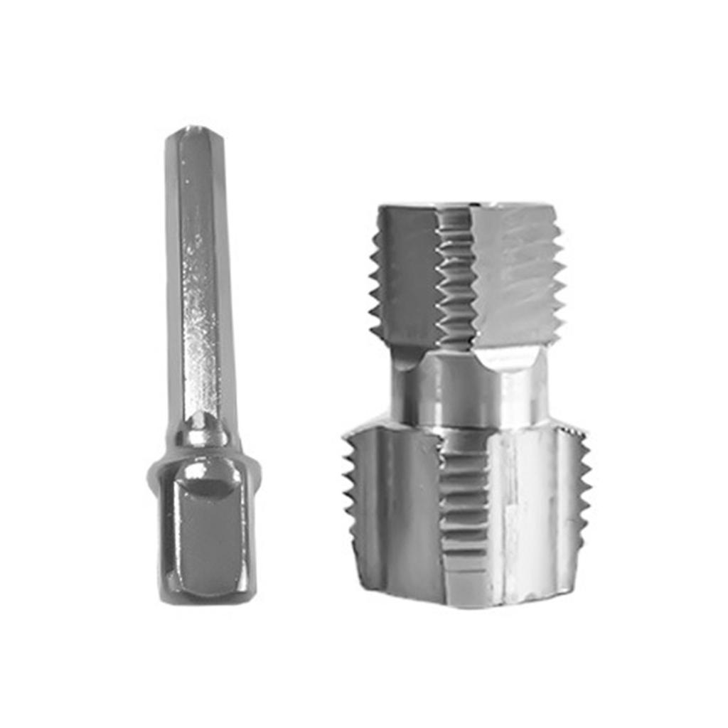 Bohrmaschinenkompatibler PVC-Rohrgewindeschneider PVC-Gewindeschneiderwerkzeug Kunststoffrohr Gewindebohrer Schneideisen Rohrgewindeschneider Zubehör