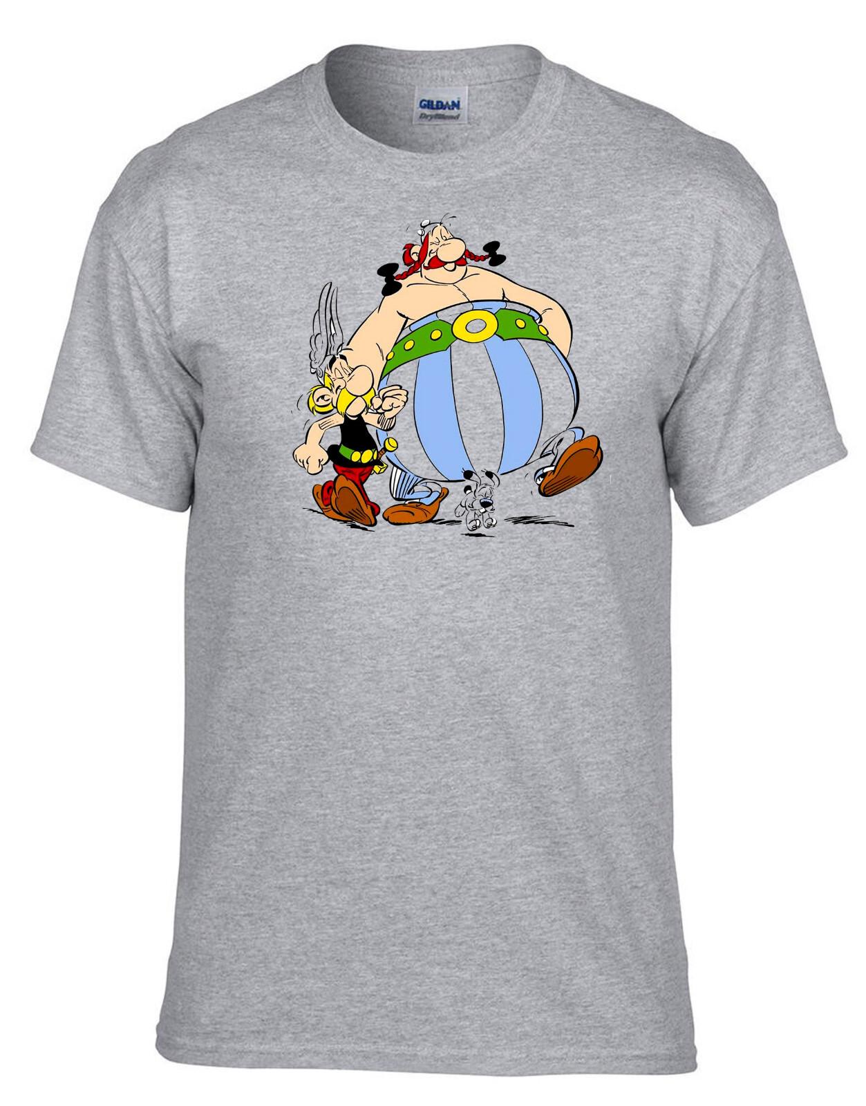 Asterix and Obelix Grey T-shirt 360Grey S