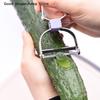 dailyErgonomic Stainless Steel Peeler Razor Sharp Vegetable Fruit Peeler Cooking Tool for Home and Restaurant Needs