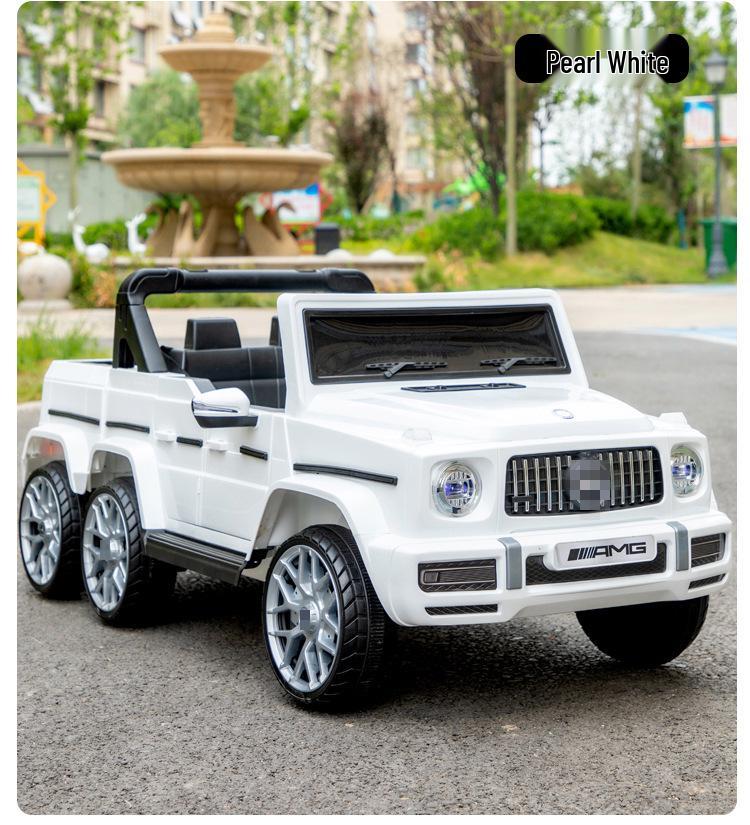 Mercedes G-Class Kids' Electric Ride-On Car with Remote Control & Music for Ages 1-8