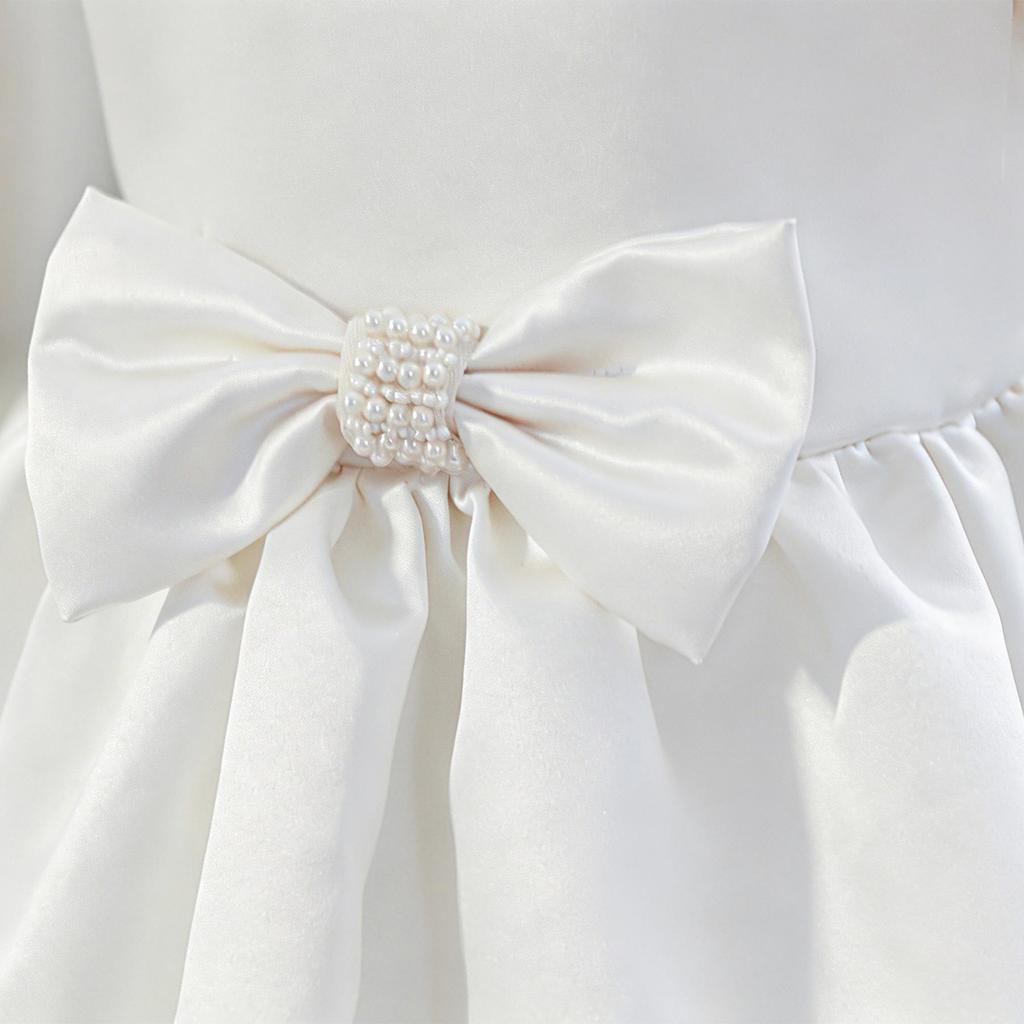 High-End Champagne Princess Dress for Girls - Stylish Flower Girl and Birthday Evening Gown