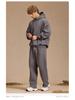 2025 A/W Men's Oversized Hoodie & Sweatpants Set: Trendy Loose Plus Velvet, Thickened and Comfortable