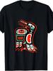 New Limited Haida Native American Style Raven Totem T-Shirt | Men'S Casual Sho