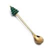 Christmas Cartoon Snowman Spoon & Fork Set - Cute Dessert Cutlery Gift