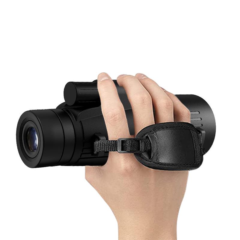 1/12×50 High-definition Monocular Telescope Anti-shake Hand-held Portable with Wrist Strap New Glasses for Cross-border