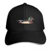 Swimming Wood Duck Baseball Cap New In Hat Sailor Cap for Unisex Party Hat Dad Hat Womens Golf Clothing Unisexs