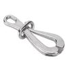 4in Quick Release Hook for Lifeboats 316 Stainless Steel Polished Antirust Boat Hardware Accessories