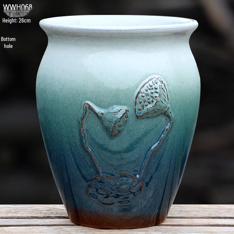 Extra Large Coarse Pottery Succulent Planter